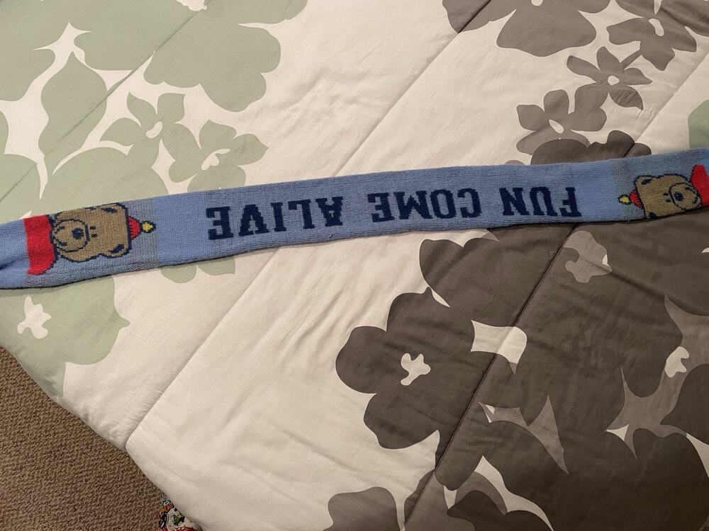 Vintage Sanrio Bear Scarf